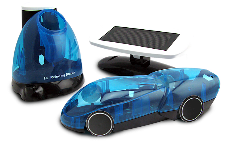 Illustration for article titled i-H2GO, el coche que funciona con agua, sol, y un iPhone